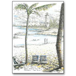 Bahama Beach Card