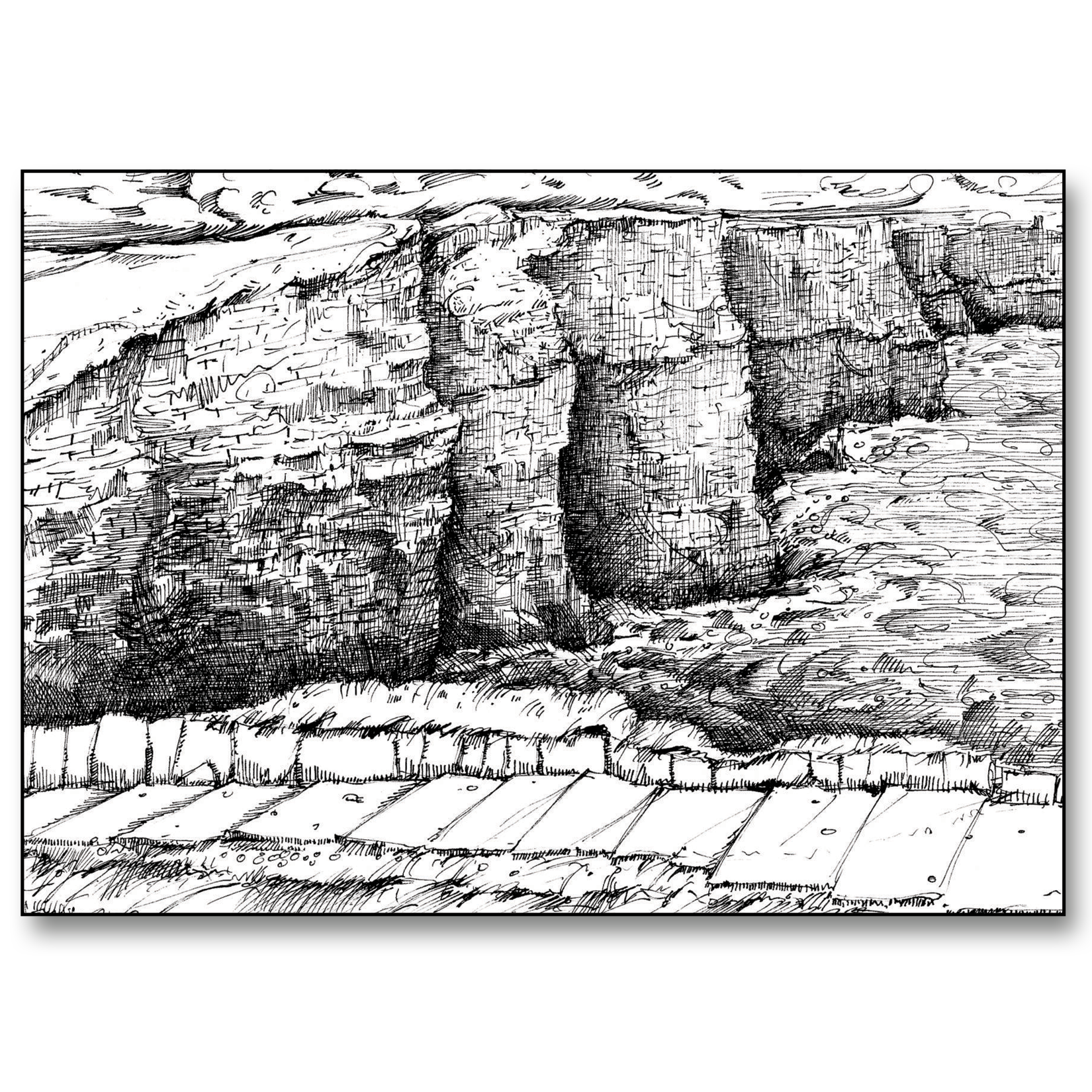 The Cliffs of Moher Card