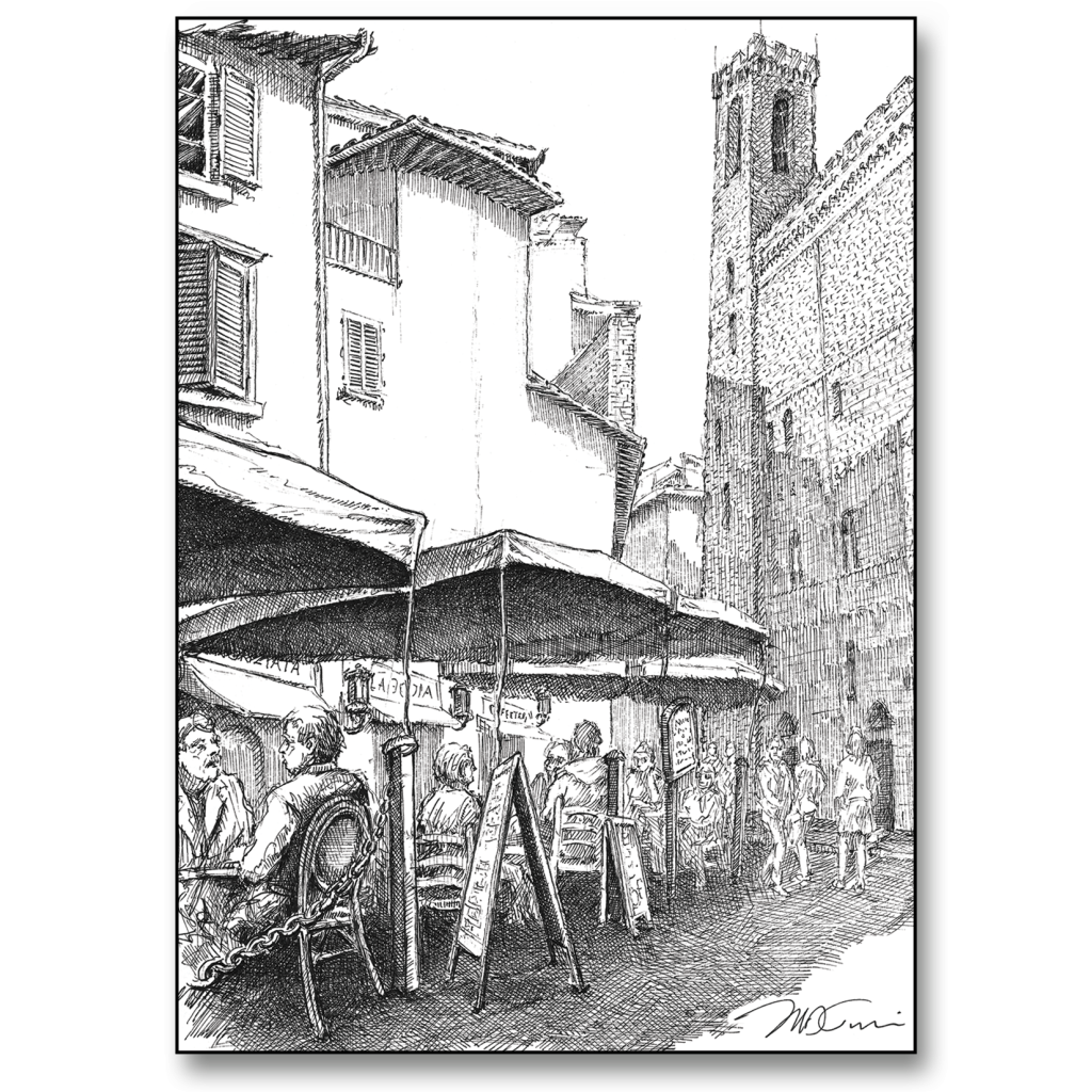 Florence Street Card Mark Tucci Illustrations