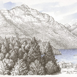 View of the Remarkables