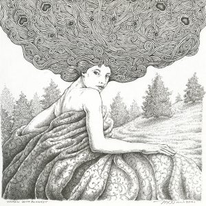 Woman w/ Blanket